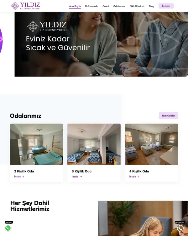 Özel Yıldız Kız Öğrenci Yurdu