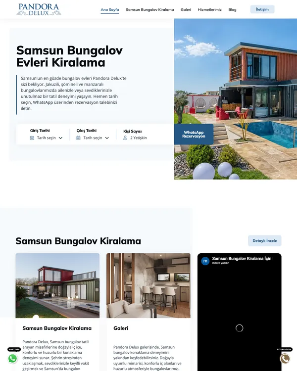 Pandora Delux Bungalov