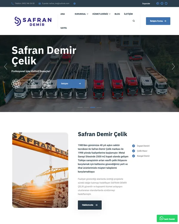 Safran Demir Çelik